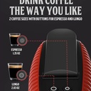 FLORENCE Machine Café À Capsules Nespresso 1400W 1L
