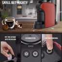 FLORENCE Machine Café À Capsules Nespresso 1400W 1L