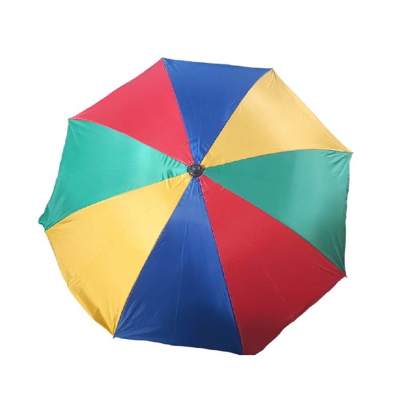 Parasol plage 2,2 mètres Multicolore