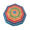Parasol de plage en tissue anti UV -  2 Mètres- Multicolore
