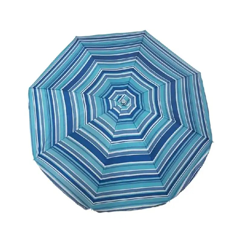 Parasol de plage en tissue anti UV -  2 Mètres- Multicolore