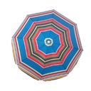 Parasol de plage en tissue anti UV -1,8 Mètres - Multicolore