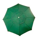 Parasol De Plage Double Chapeau - 2,5 Mètres - En tissue anti UV