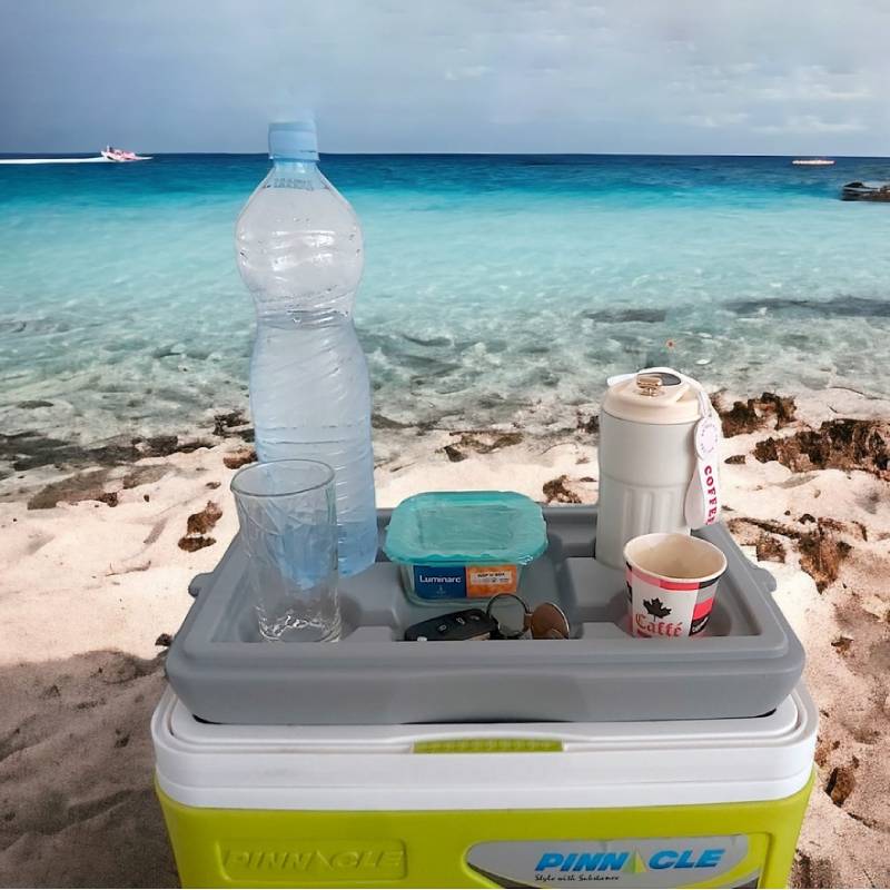 PINNACLE Pack de 3 Glacières isolé Portable - BPA Free - 32L/4.5L/2.5L