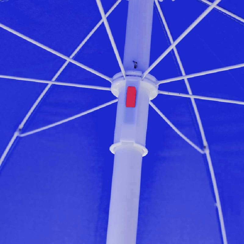 Parasol De Plage - 2,4 Mètres - Couleur Unique
