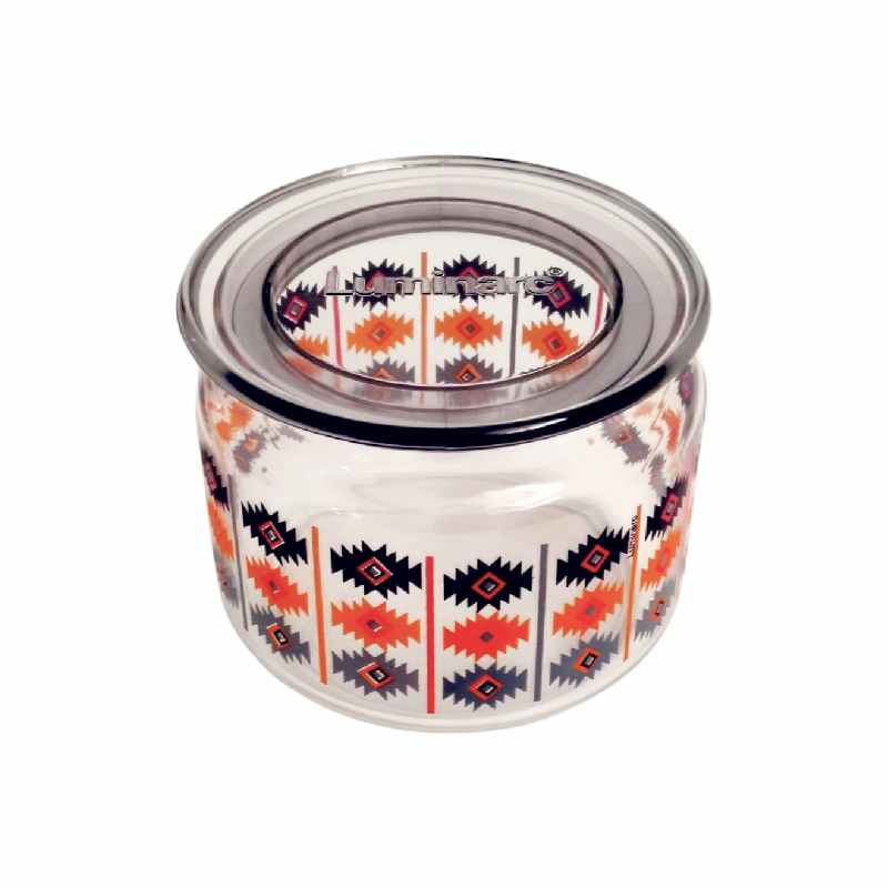 LUMINARC Ensemble de 3 pièces POT CLUB en verre Motif NEREUS (1000 ml, 750 ml, 500 ml)