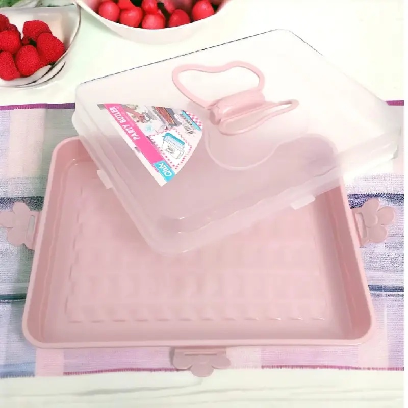 QLÚX IDEAS Grand Récipient à Gâteau Rectangulaire