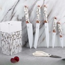 Ensemble De Couteaux De Cuisine Avec Support BOBSSEN 7 Pièces