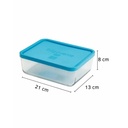 Boîtes de Conservation Rectangulaire Frigoverre Bormioli Rocco 21x13cm / 140cl