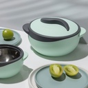 Set 4 Pièces Thermos Alimentaire Isotherme Vert d'Eau-PARISA Pinnacle