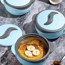 Set 4 Pièces Thermos Alimentaire Isotherme Bleu-PARISA Pinnacle