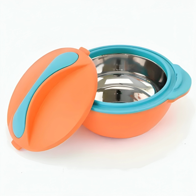 Set 4 Pièces Thermos Alimentaire Isotherme Orange-PICASSO Pinnacle