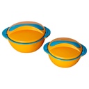 Set 4 Pièces Thermos Alimentaire Isotherme Orange-PICASSO Pinnacle