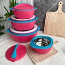 Set 4 Pièces Thermos Alimentaire Isotherme-PICASSO Pinnacle