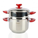 Couscoussier HASCHEVER Inox 8L/24cm