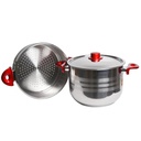 Couscoussière 10L Inox Royal -18/10 - 26cm