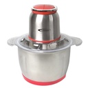 Hachoir électrique Florence Bol Inox 3L-1000W-Rouge