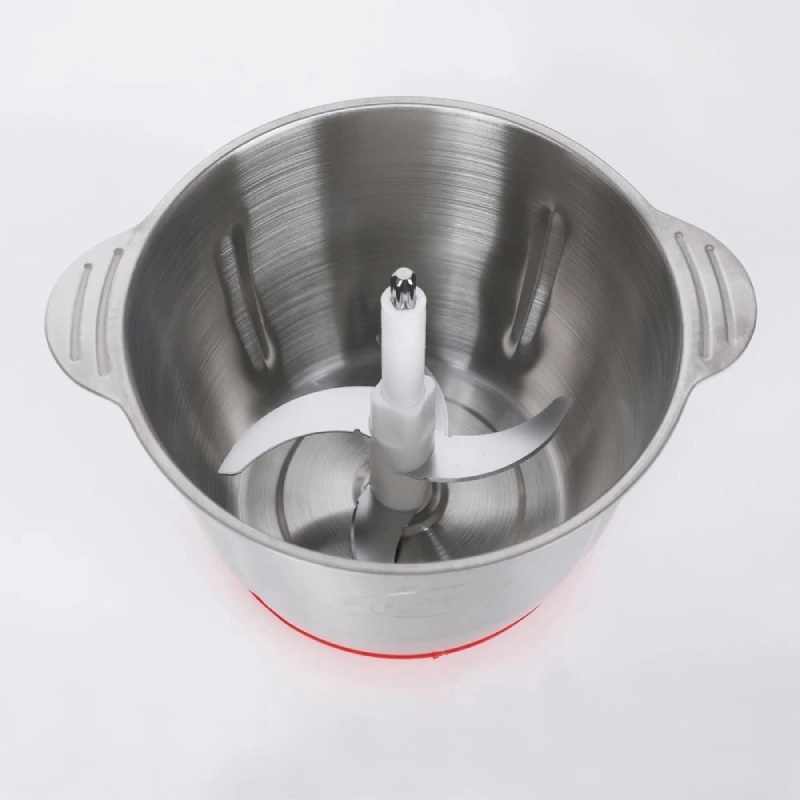 Hachoir électrique Florence Bol Inox 3L-1000W-Rouge