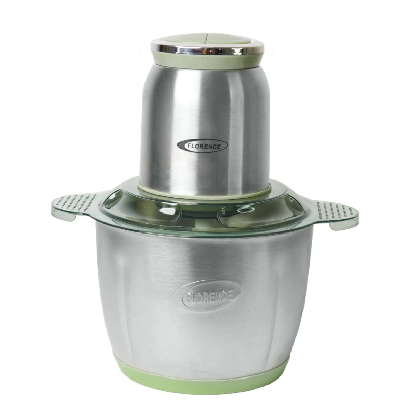 Hachoir électrique Florence Bol Inox 3L-1000W-Vert