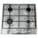 Plaque De Cuisson Florence 4 Feux À Gaz 52 x 59 cm -Inox