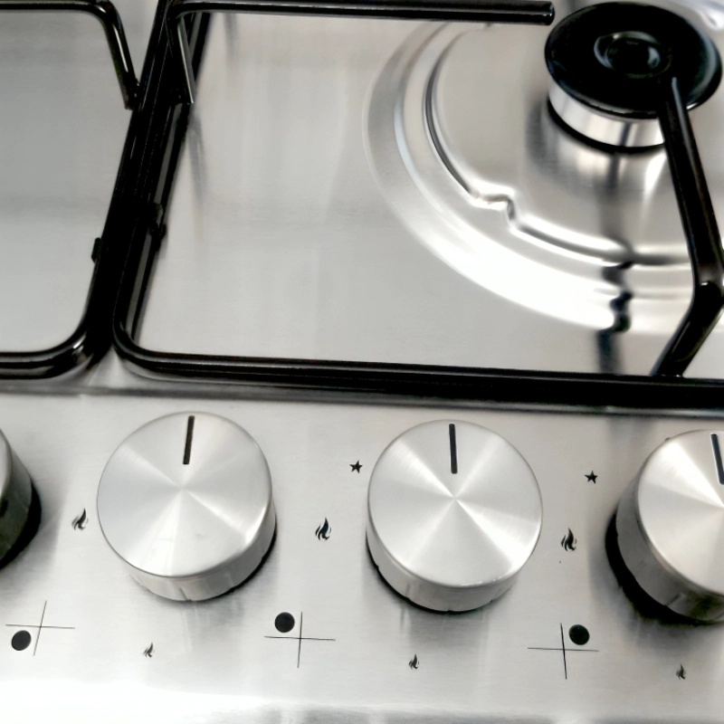 Plaque De Cuisson Florence 4 Feux À Gaz 52 x 59 cm -Inox