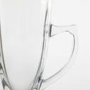 Lot de 3 coupes verre à latté 26 cl