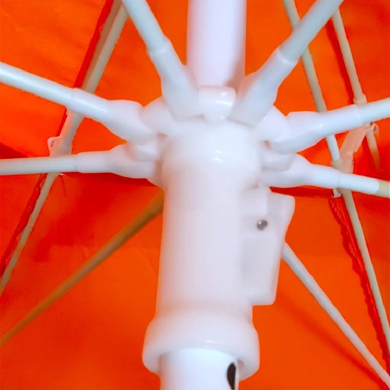 Parasol De Plage Double Chapiteaux- 2,5 Mètres - En tissue anti UV