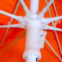 Parasol De Plage Double Chapiteaux- 2,5 Mètres - En tissue anti UV