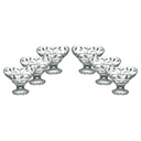 Set de 7 Coupes à Dessert en Verre