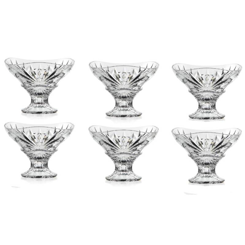 Set de 7 Coupes à Dessert en Verre