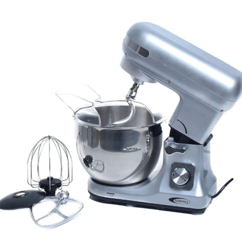 Robot Pétrin 5L 1500W Florence MK-3705-Silver