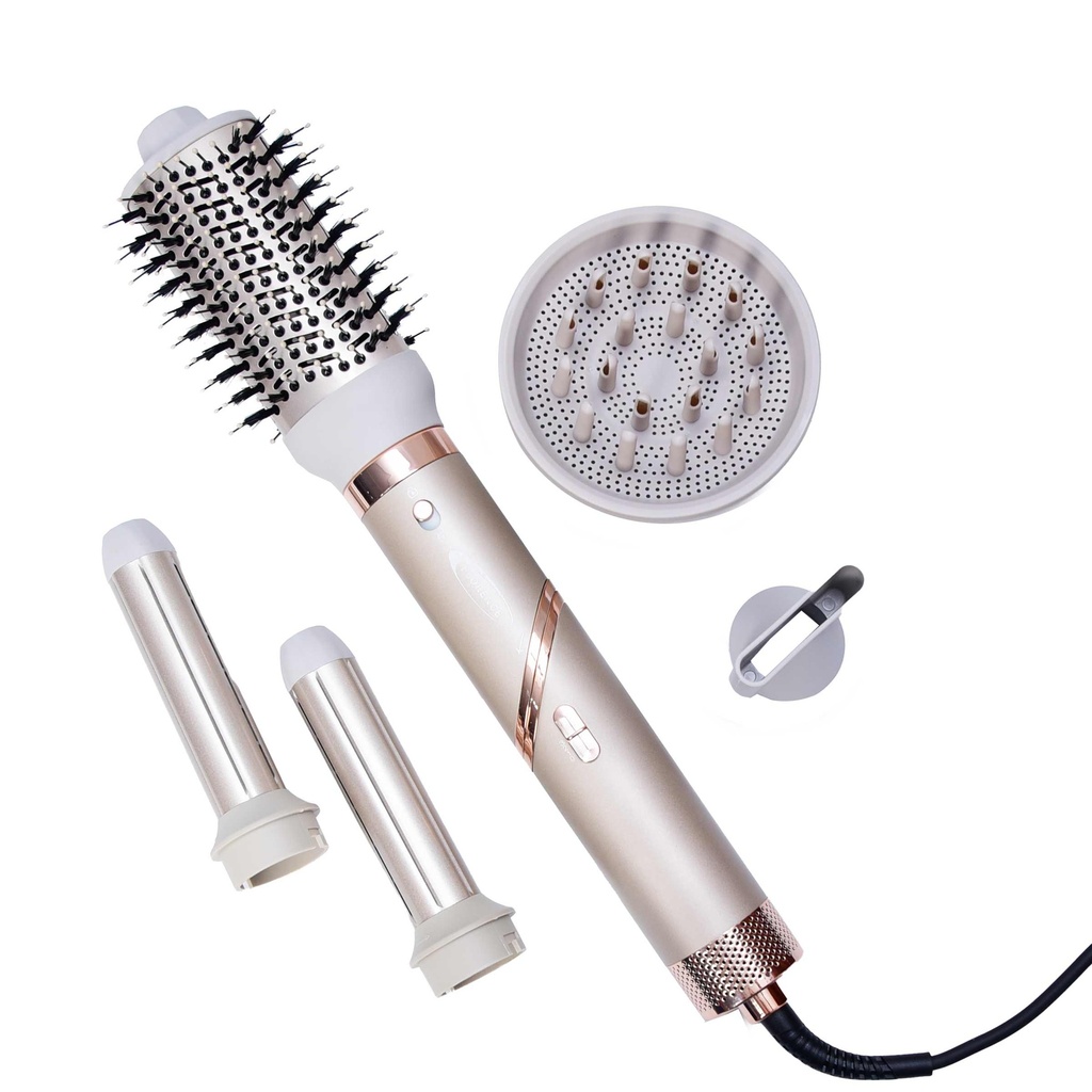 Coffret Brosse soufflante 5 en1 Florence HK455 - 1000 W