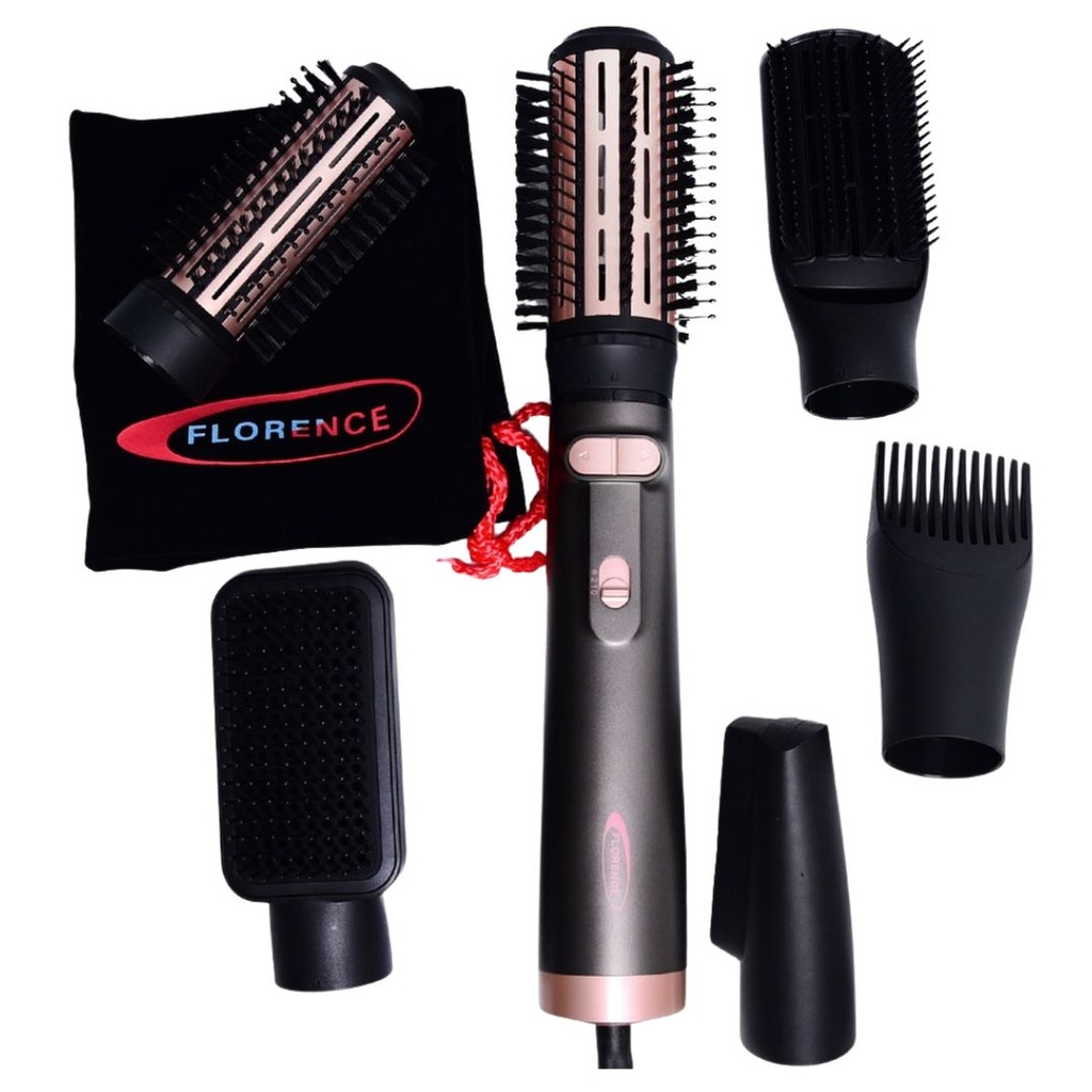 Brosse soufflante 8 en 1 Florence HK401 - 1000W