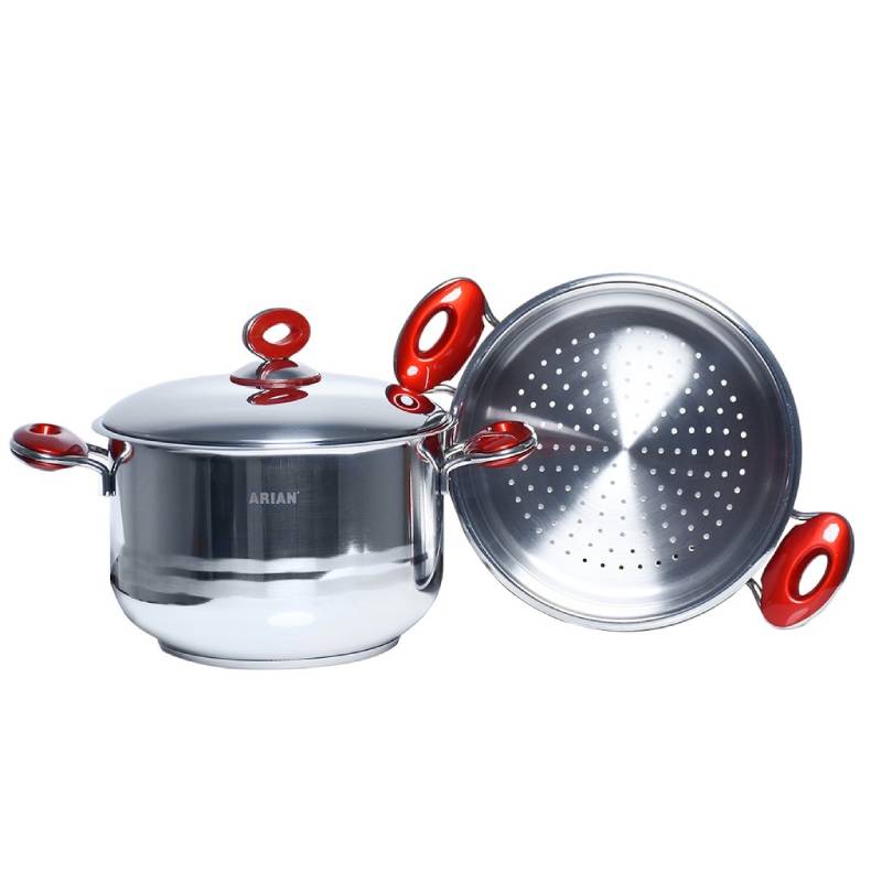 Ensemble De Batterie De Cuisine Inox 25 Pièces ARIAN  18/10
