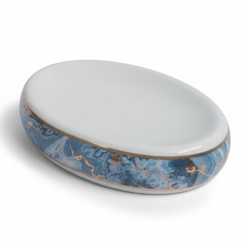 Ensemble de 4 accessoires de salle de bain en céramique GOLDEN HOUSE