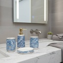 Ensemble de 4 accessoires de salle de bain en céramique GOLDEN HOUSE