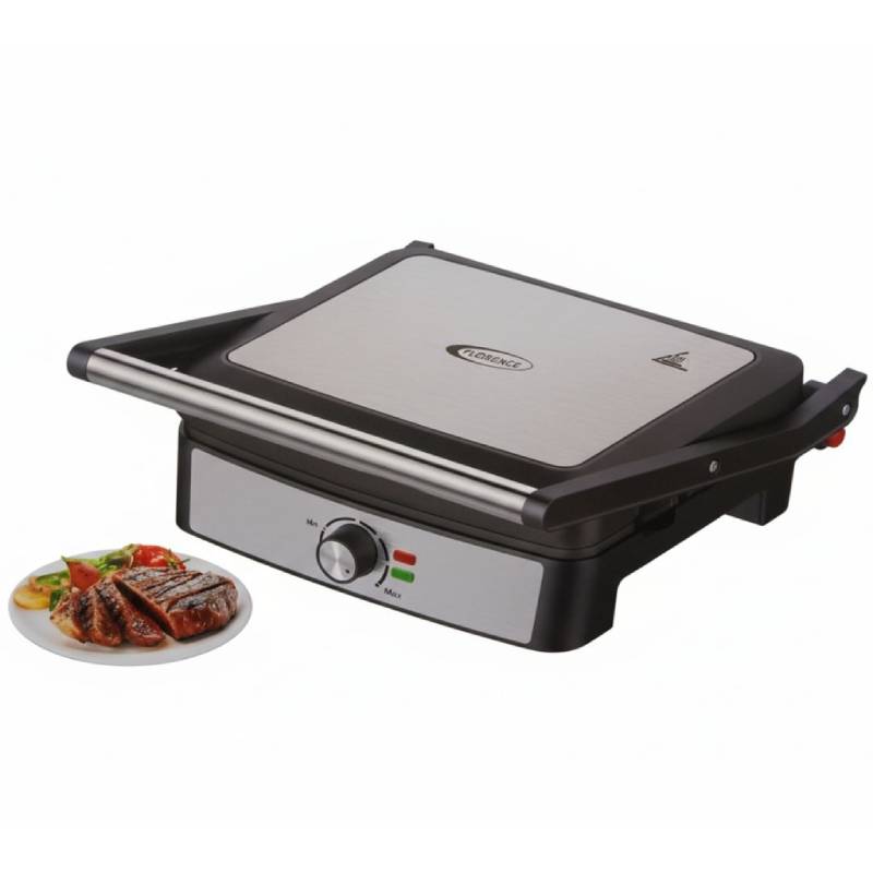 Appareil de Cuisson Panini Florence HK454 avec Miniteur - 2200 W