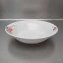 Service à Table 20 Pièces en Porcelaine - Floral Rose