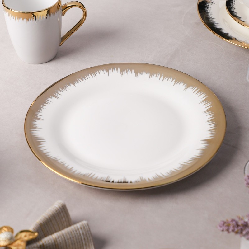 Service de Table 16 Pièces en Porcelaine - Motif 1