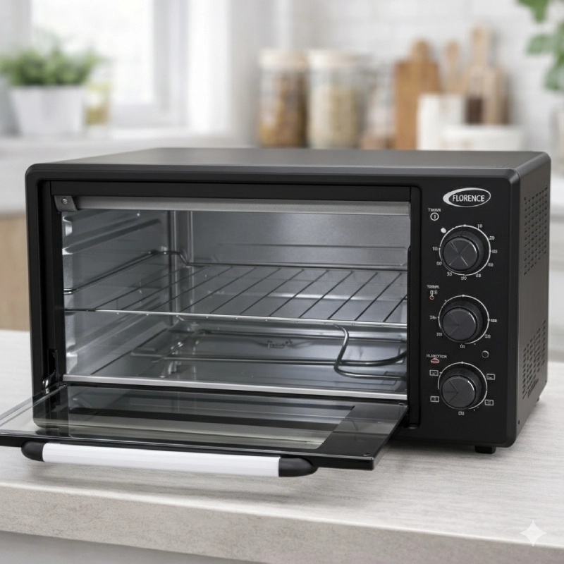 Four Électrique Avec Ventilateur 36L Florence -1400W - Noir