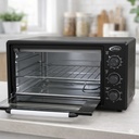 Four Électrique Avec Ventilateur 36L Florence -1400W - Noir