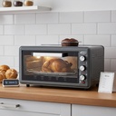 Four Électrique Florence 52L 1500W – Avec Tournebroche & Turbo -Gris