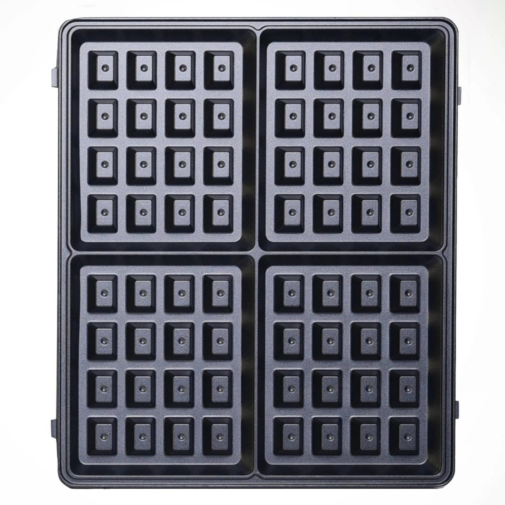 Appareil De Cuisson 3en1 Florence Panini Gaufre Zouza 1400W- Noir