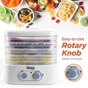Déshydrateur Alimentaire DSP a 5 Etages 75°C 240W