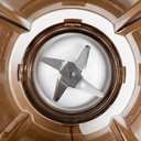 Mixeur blender électrique DSP avec moulin à café/épices inclus -350W-1,5L-Marron