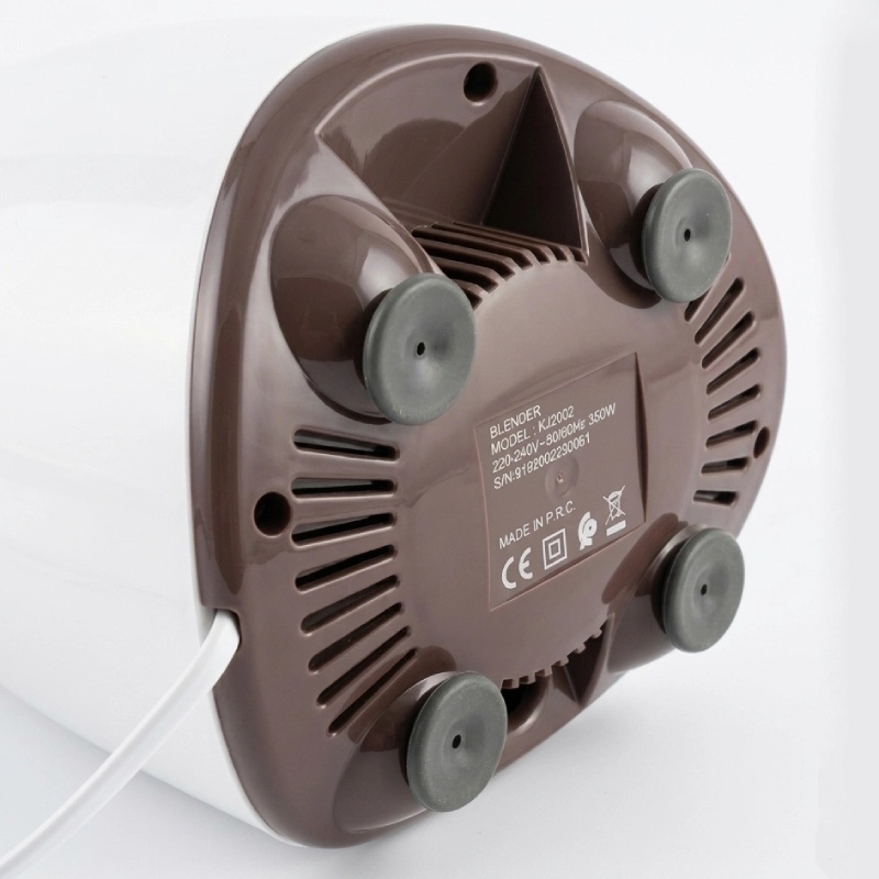 Mixeur blender électrique DSP avec moulin à café/épices inclus -350W-1,5L-Marron