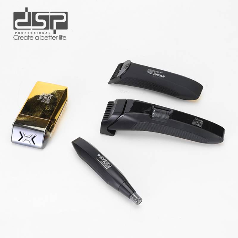 Kit Tondeuse 4 EN1 Professionnel DSP 5W - Noir Doré