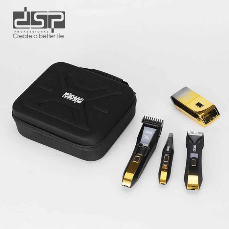 Kit Tondeuse 4 EN1 Professionnel DSP 5W - Noir Doré