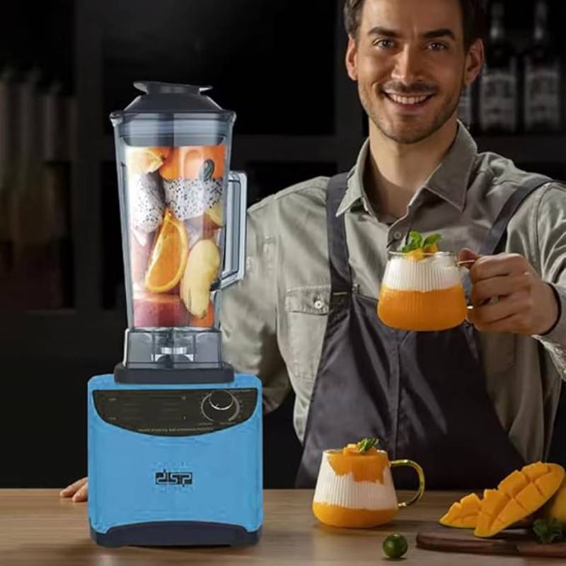 Blender électrique multifonction DSP - 1800W - 2L- Bleu