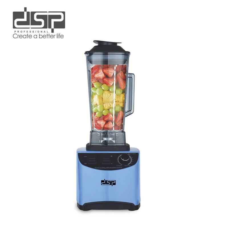 Blender électrique multifonction DSP - 1800W - 2L- Bleu